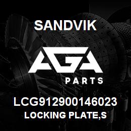 LCG912900146023 Sandvik LOCKING PLATE,S | AGA Parts
