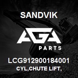 LCG912900184001 Sandvik CYL,CHUTE LIFT, | AGA Parts
