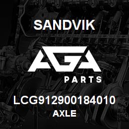LCG912900184010 Sandvik AXLE | AGA Parts