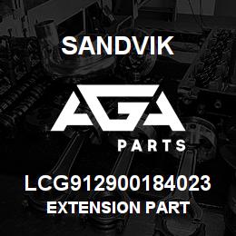 LCG912900184023 Sandvik EXTENSION PART | AGA Parts