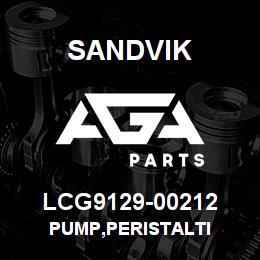 LCG9129-00212 Sandvik PUMP,PERISTALTI | AGA Parts