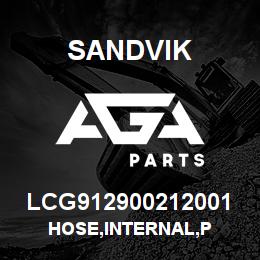 LCG912900212001 Sandvik HOSE,INTERNAL,P | AGA Parts