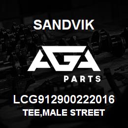 LCG912900222016 Sandvik TEE,MALE STREET | AGA Parts