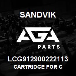 LCG912900222113 Sandvik CARTRIDGE FOR C | AGA Parts