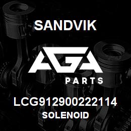 LCG912900222114 Sandvik SOLENOID | AGA Parts