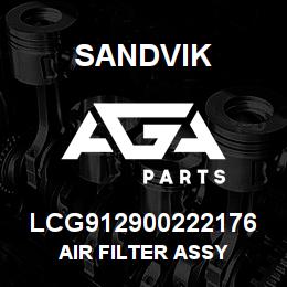 LCG912900222176 Sandvik AIR FILTER ASSY | AGA Parts