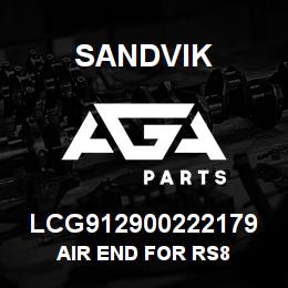 LCG912900222179 Sandvik AIR END FOR RS8 | AGA Parts