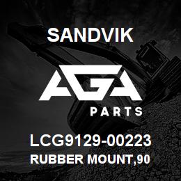 LCG9129-00223 Sandvik RUBBER MOUNT,90 | AGA Parts