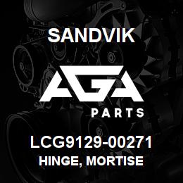 LCG9129-00271 Sandvik HINGE, MORTISE | AGA Parts