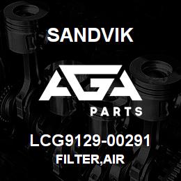 LCG9129-00291 Sandvik FILTER,AIR | AGA Parts