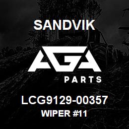 LCG9129-00357 Sandvik WIPER #11 | AGA Parts