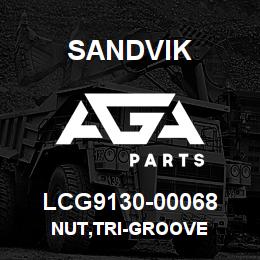 LCG9130-00068 Sandvik NUT,TRI-GROOVE | AGA Parts