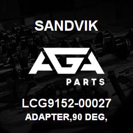 LCG9152-00027 Sandvik ADAPTER,90 DEG, | AGA Parts