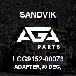 LCG9152-00073 Sandvik ADAPTER,90 DEG, | AGA Parts