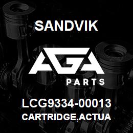 LCG9334-00013 Sandvik CARTRIDGE,ACTUA | AGA Parts