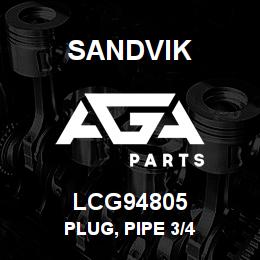 LCG94805 Sandvik PLUG, PIPE 3/4 | AGA Parts