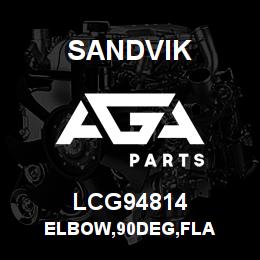 LCG94814 Sandvik ELBOW,90DEG,FLA | AGA Parts