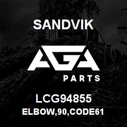 LCG94855 Sandvik ELBOW,90,CODE61 | AGA Parts