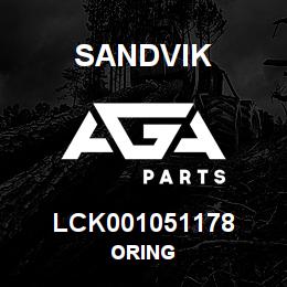 LCK001051178 Sandvik ORING | AGA Parts