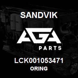 LCK001053471 Sandvik ORING | AGA Parts