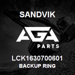 LCK1630700601 Sandvik BACKUP RING | AGA Parts
