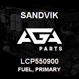 LCP550900 Sandvik FUEL, PRIMARY | AGA Parts