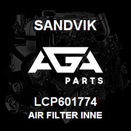 LCP601774 Sandvik AIR FILTER INNE | AGA Parts