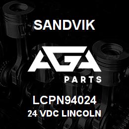 LCPN94024 Sandvik 24 VDC LINCOLN | AGA Parts