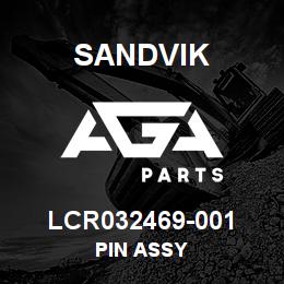 LCR032469-001 Sandvik PIN ASSY | AGA Parts