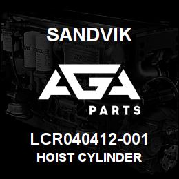 LCR040412-001 Sandvik HOIST CYLINDER | AGA Parts