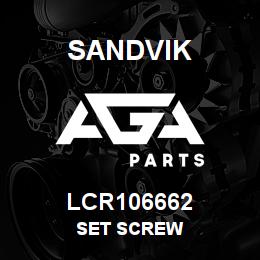 LCR106662 Sandvik SET SCREW | AGA Parts