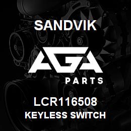 LCR116508 Sandvik KEYLESS SWITCH | AGA Parts