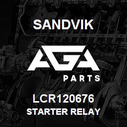 LCR120676 Sandvik STARTER RELAY | AGA Parts