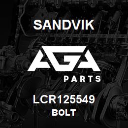 LCR125549 Sandvik BOLT | AGA Parts