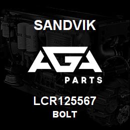 LCR125567 Sandvik BOLT | AGA Parts