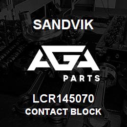 LCR145070 Sandvik CONTACT BLOCK | AGA Parts