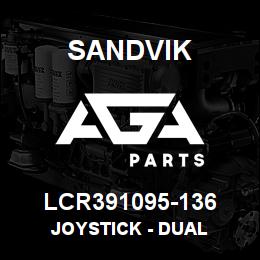 LCR391095-136 Sandvik JOYSTICK - DUAL | AGA Parts