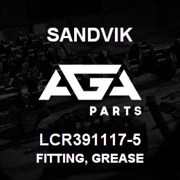 LCR391117-5 Sandvik FITTING, GREASE | AGA Parts