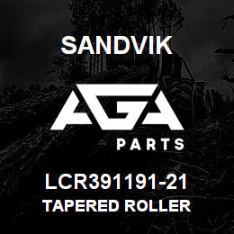 LCR391191-21 Sandvik TAPERED ROLLER | AGA Parts