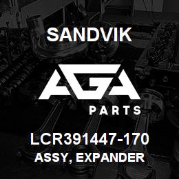 LCR391447-170 Sandvik ASSY, EXPANDER | AGA Parts