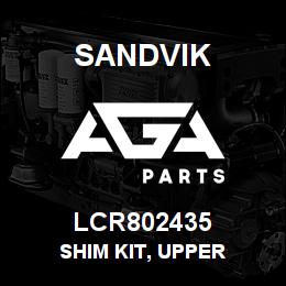 LCR802435 Sandvik SHIM KIT, UPPER | AGA Parts