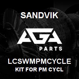 LCSWMPMCYCLE Sandvik KIT FOR PM CYCL | AGA Parts