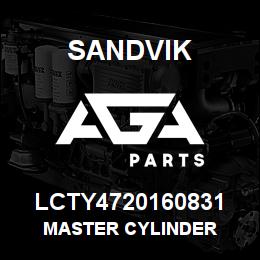 LCTY4720160831 Sandvik MASTER CYLINDER | AGA Parts