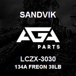 LCZX-3030 Sandvik 134A FREON 30LB | AGA Parts