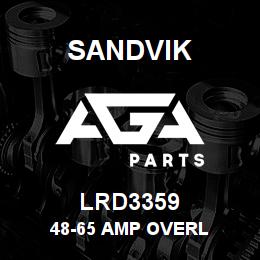 LRD3359 Sandvik 48-65 AMP OVERL | AGA Parts