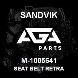 M-1005641 Sandvik SEAT BELT RETRA | AGA Parts