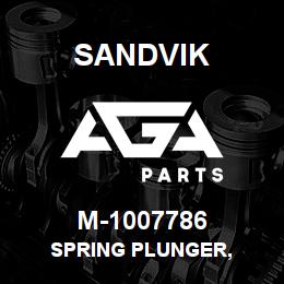 M-1007786 Sandvik SPRING PLUNGER, | AGA Parts