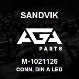 M-1021126 Sandvik CONN, DIN A LED | AGA Parts