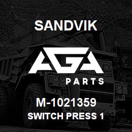 M-1021359 Sandvik SWITCH PRESS 1 | AGA Parts