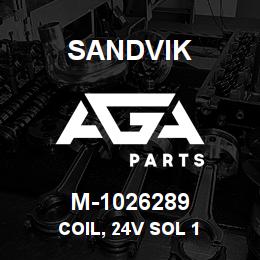 M-1026289 Sandvik COIL, 24V SOL 1 | AGA Parts
